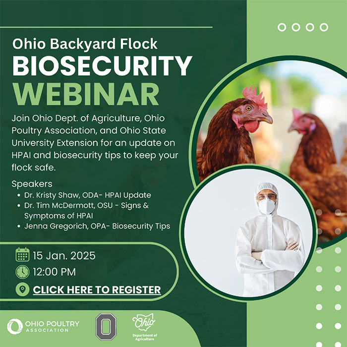 Biosecurity Webinar Flyer